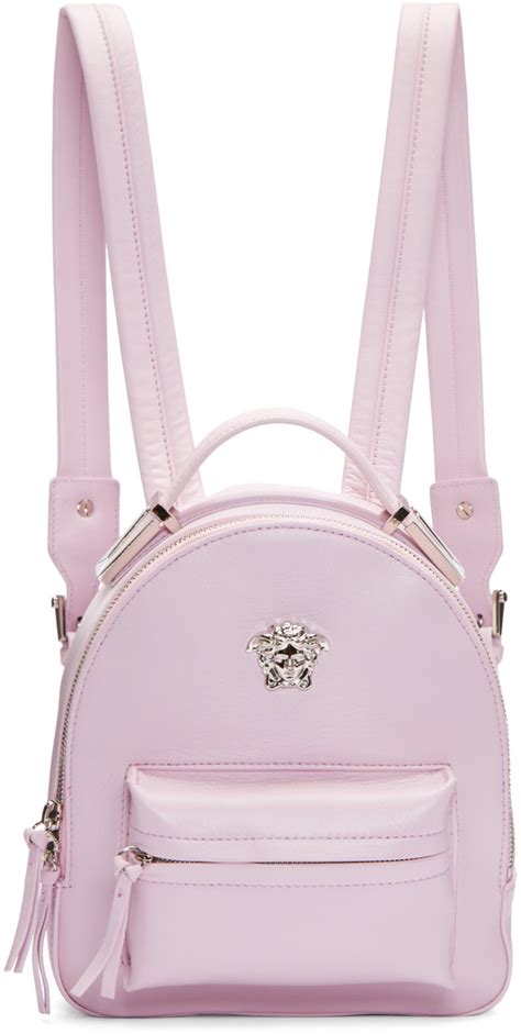 versace pink mini backpack|Versace backpack gift with purchase.